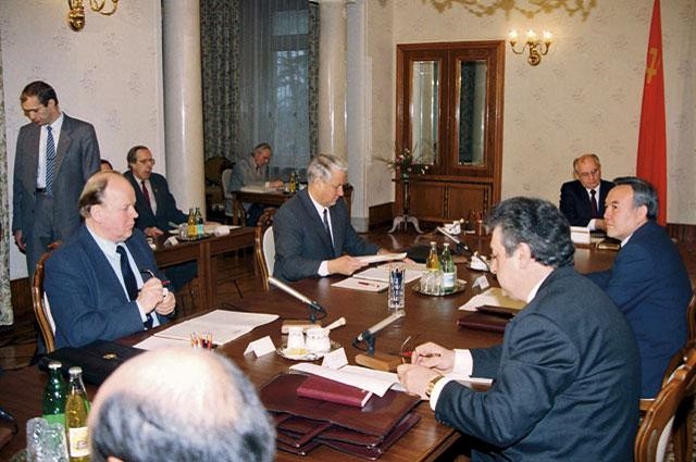 Переговоры в Ново-Огарево. 1991 год