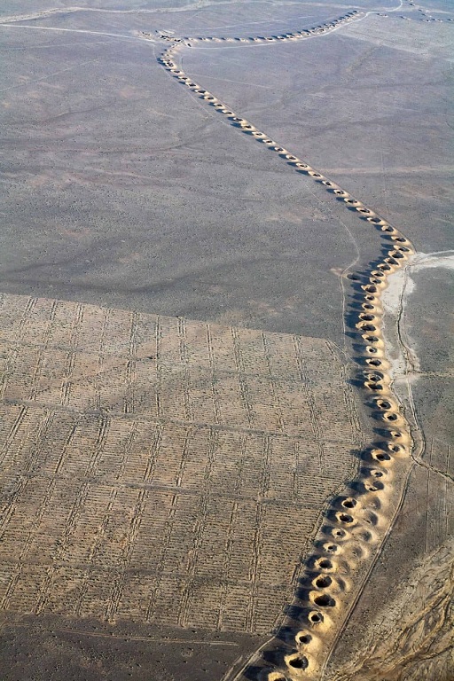 Древняя водопроводная система в Иране. 